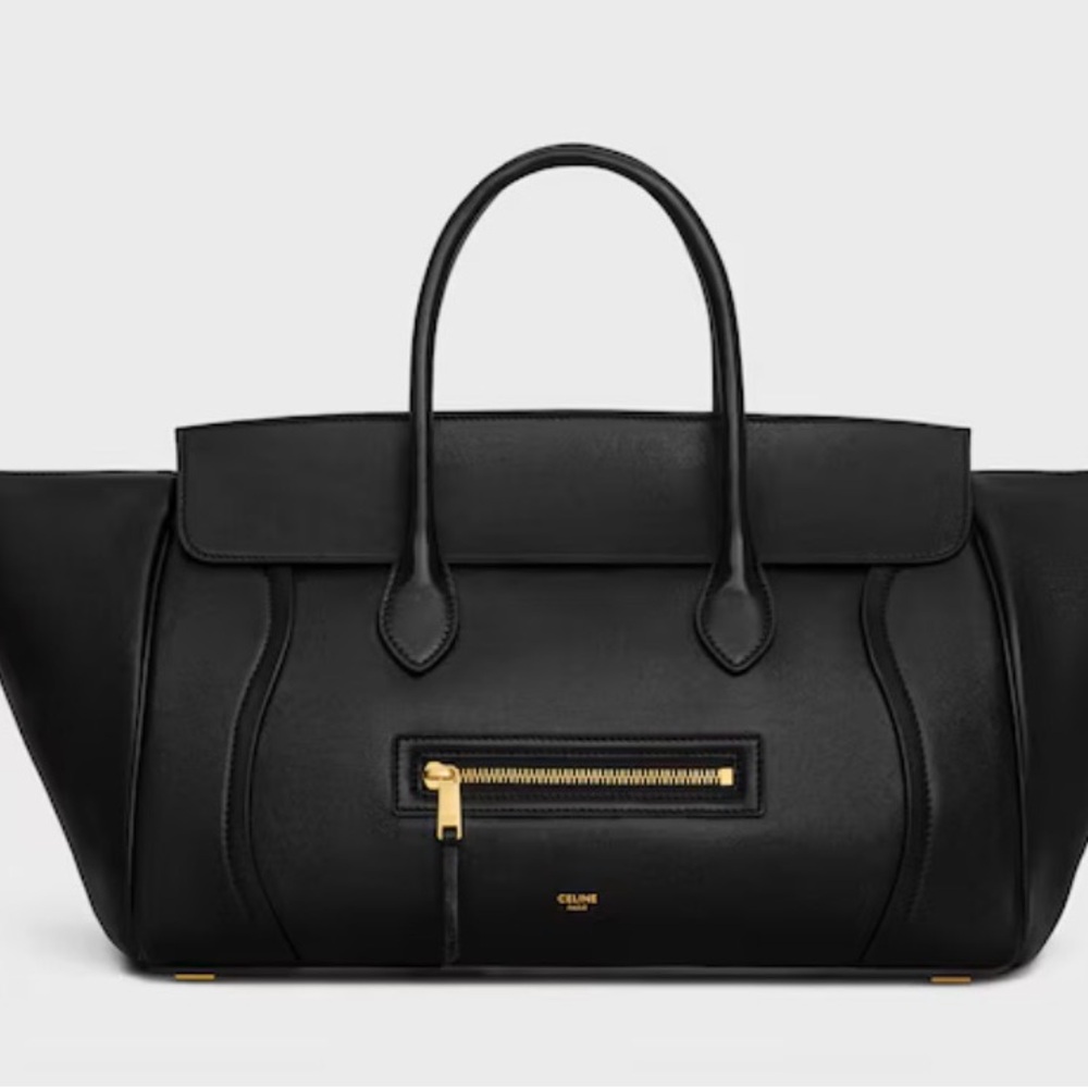 Celine 
MEDIUM NEW LUGGAGE IN SUPPLE SHINY LAMBSKIN BNIB his/hers
